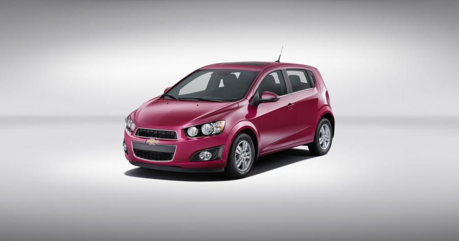 Chevrolet Sonic In Deep Magenta Metallic '2014